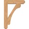 Ekena Millwork Legacy Craftsman Smooth Bracket w/ Offset Brace, Western Red Cedar, 7 1/2"W x 32"D x 44"H BKT0806X32X44LEC04SWR - alternate 4
